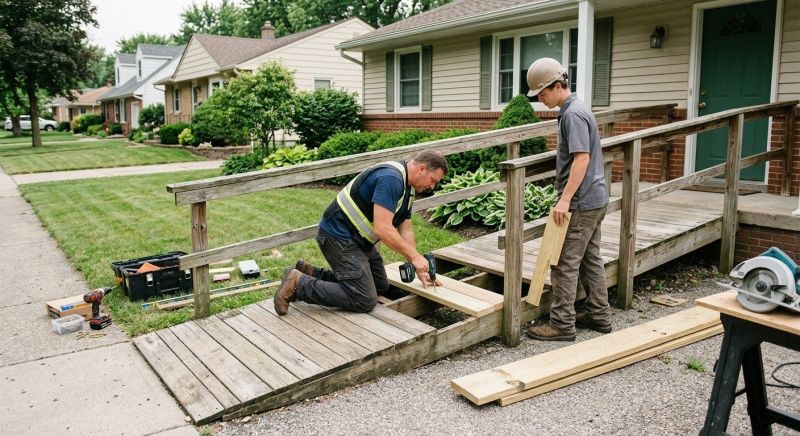 Mobility Ramp Installation in Kansas City, KS