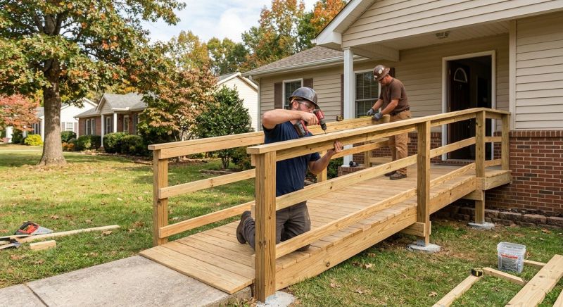 Accessible Ramp Construction in Kansas City, KS