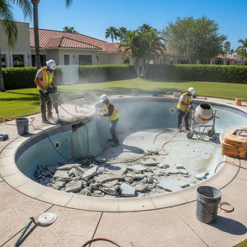 Concrete Pool Repair