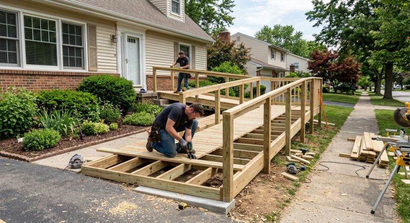 Handicap Ramp Replacement in Wilmington, NC