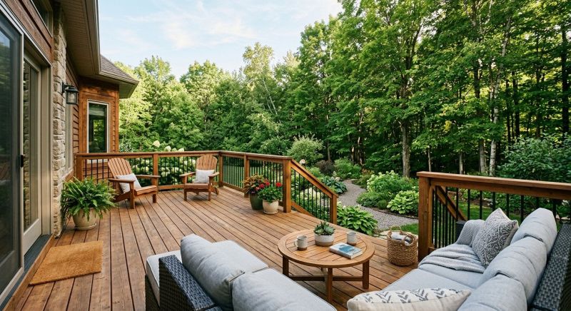 Pine Deck Installation in Fairfield County, CT