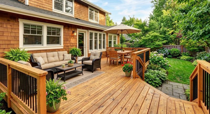 Wooden Patio Installation in Worcester, MA